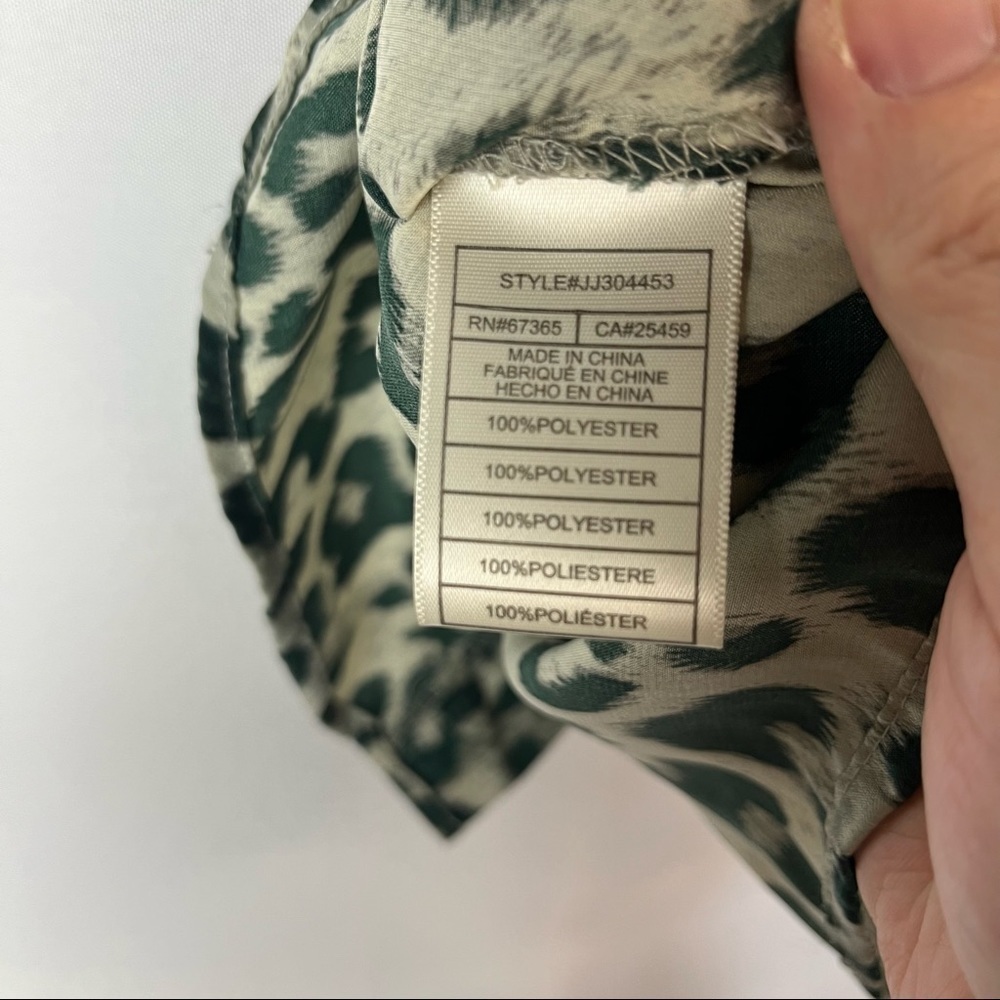 Jack by BB Dakota Nature Leopard Button Down Cami… - image 4